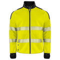 Yellow-Black - Front - Projob Mens Hi-Vis Sweatshirt