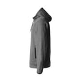 Grey Melange - Lifestyle - Clique Mens Ottawa Melange Full Zip Hoodie