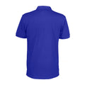 Royal Blue - Back - Clique Mens Pique Polo Shirt