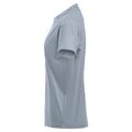 Grey - Side - Clique Womens-Ladies Premium Melange T-Shirt
