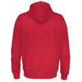 Red - Back - Cottover Mens Hoodie