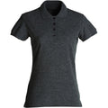 Anthracite Melange - Lifestyle - Clique Womens-Ladies Plain Polo Shirt