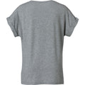 Grey Melange - Back - Clique Womens-Ladies Katy Loose Fit T-Shirt