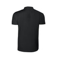 Black - Back - Projob Mens Pique Polo Shirt