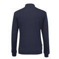 Navy - Back - Cottover Unisex Adult Half Zip Sweatshirt