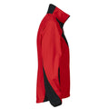 Red - Side - Projob Womens-Ladies Soft Shell Jacket