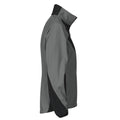 Grey - Side - Projob Womens-Ladies Soft Shell Jacket