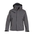 Steel Grey - Front - Printer Mens Skeleton Jacket