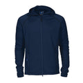 Navy - Front - Projob Mens Functional Hooded Jacket