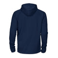 Navy - Back - Projob Mens Functional Hooded Jacket