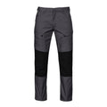 Grey - Front - Projob Mens Stretch Cargo Trousers