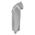 Grey - Lifestyle - Clique Mens Classic Melange Full Zip Hoodie