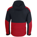 Red-Black - Back - Clique Unisex Adult Stafford Jacket