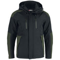 Hunter Green-Black - Front - Clique Unisex Adult Stafford Jacket