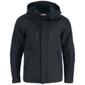 Dark Navy-Black - Front - Clique Unisex Adult Stafford Jacket