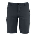 Black - Front - Clique Unisex Adult Bend Stretch Cargo Shorts