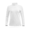 White - Front - Clique Womens-Ladies Ezel Turtleneck