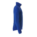 Royal Blue - Side - Clique Womens-Ladies Basic Polar Fleece Jacket