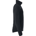 Black - Side - Clique Womens-Ladies Basic Polar Fleece Jacket