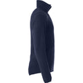 Dark Navy - Side - Clique Womens-Ladies Basic Polar Fleece Jacket