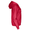 Red - Side - Cottover Womens-Ladies Full Zip Hoodie