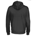 Black - Back - Cottover Mens Full Zip Hoodie