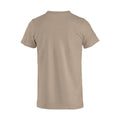 Caffe Latte - Back - Clique Mens Basic T-Shirt