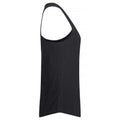 Black - Side - Clique Womens-Ladies Slub Tank Top