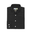 Black - Pack Shot - Cottover Womens-Ladies Twill Shirt