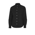 Black - Front - Cottover Womens-Ladies Twill Shirt