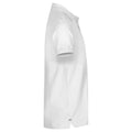 White - Side - Clique Mens Premium Polo Shirt