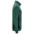 Forest Green - Side - Projob Mens Sweat Jacket