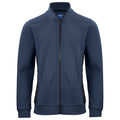 Navy - Front - Projob Mens Sweat Jacket