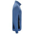 Sky Blue - Side - Projob Mens Sweat Jacket