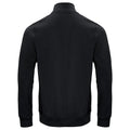 Black - Back - Projob Mens Sweat Jacket