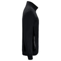 Black - Side - Projob Mens Sweat Jacket