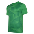 Emerald-Black - Back - Umbro Childrens-Kids Maxium Football Kit