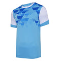 Sky Blue-White - Front - Umbro Mens Vier Jersey