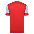 Vermillion-White - Back - Umbro Mens Vier Jersey