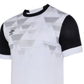 White-Black - Side - Umbro Mens Vier Jersey