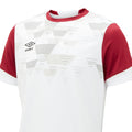 White-New Claret - Side - Umbro Mens Vier Jersey