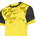 Blazing Yellow-Carbon - Side - Umbro Mens Vier Jersey