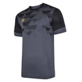 Carbon-Black - Front - Umbro Mens Vier Jersey