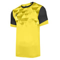 Blazing Yellow-Carbon - Front - Umbro Mens Vier Jersey