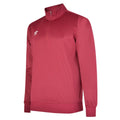 New Claret - Front - Umbro Mens Club Essential Half Zip Sweatshirt