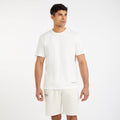 Natural - Side - Umbro Mens Undyed T-Shirt