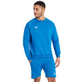 Royal Blue-White - Side - Umbro Mens Club Leisure Sweatshirt