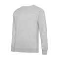 Grey Marl-White - Back - Umbro Mens Club Leisure Sweatshirt