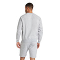 Grey Marl-White - Lifestyle - Umbro Mens Club Leisure Sweatshirt