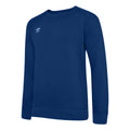 Navy-White - Front - Umbro Mens Club Leisure Sweatshirt